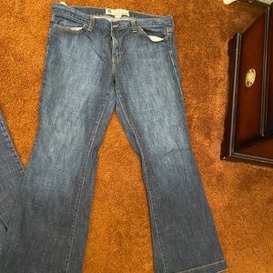 Gap long and lean jeans stretch, size 14 ankle